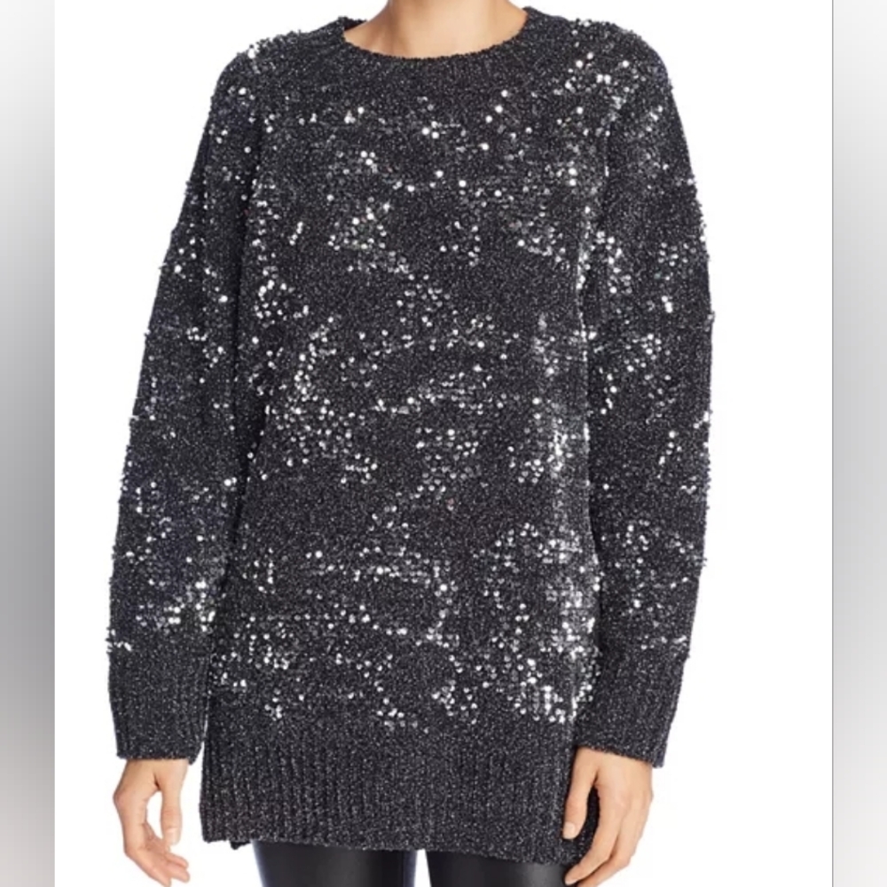 French Connection Rosemary Sequin Sweater